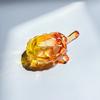Lucky turtle ornament, crystal glass magical turtle statue light-catcher, Christmas gift mysterious power home office decoration