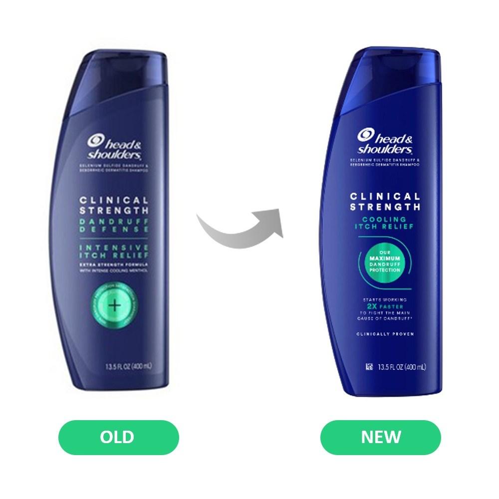 Head & Shoulders Clinical Strength Dandruff Defense Intensive Ichi Relief Shampoo, 2 packs, 400ml