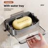 Household Draining Bathroom Wall-mounted Non-stagnant Soap Box
