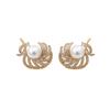 Natural Freshwater Pearls Studs Earrings With Soft Luster and Sturdy Copper Materials for Everyday Wear or Special Event
