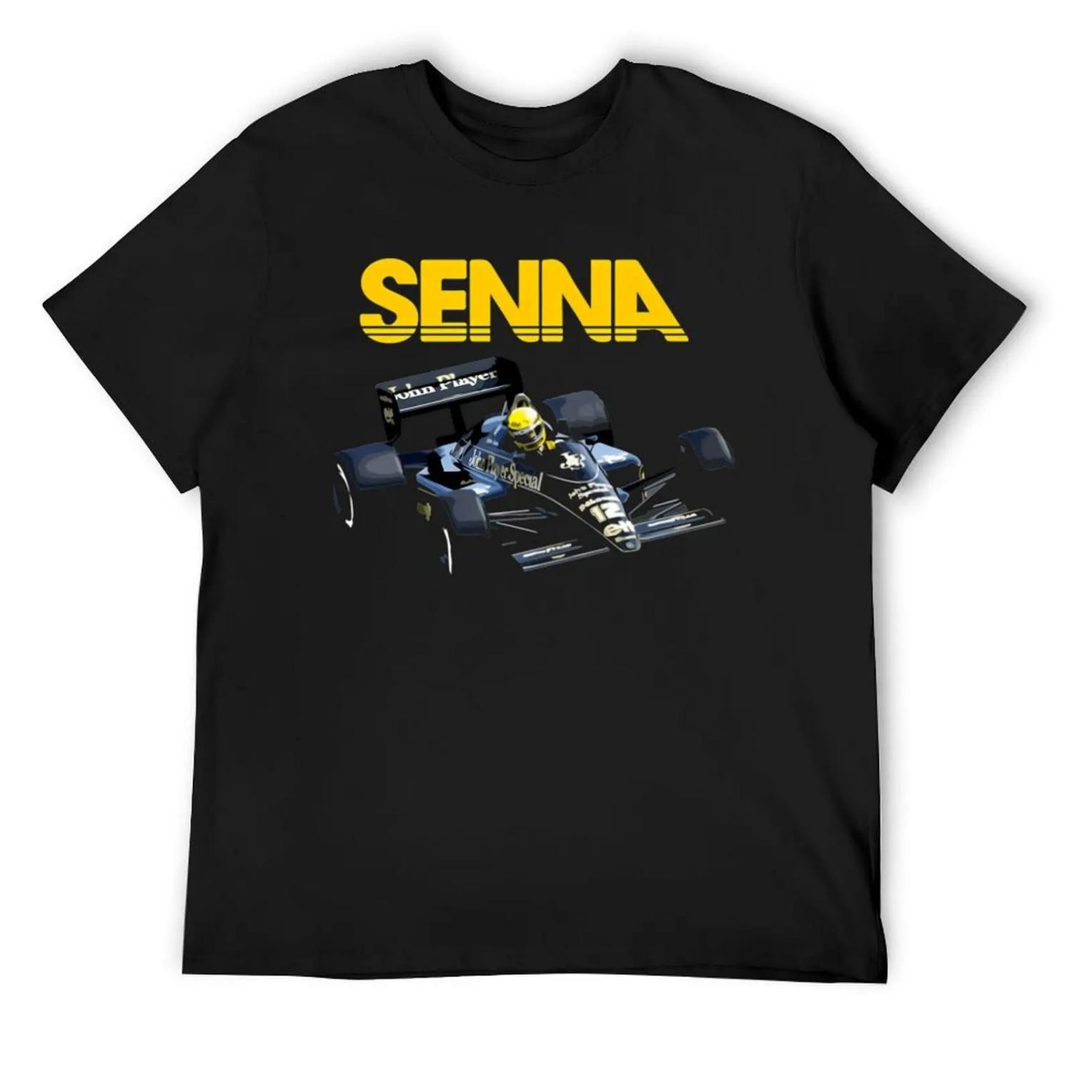 

Ayrton Senna 97T John Player Livery T-Shirt oversized vintage clothes Clothing mens graphic t-shirts hip hop XXXXXL різнокольоровий