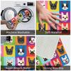 Pop Art Style French Bulldog Faces Doormat Mat Anti-Slip Frenchies Dog Pet Gift Kitchen Bath Garden Rug Carpet