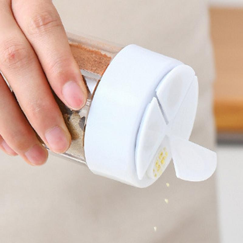 Seasoning Shakers Clear Salt Container With Lid Sugar Organizer For Cooking Baking Dining Restaurant Bar Household Bathroom