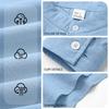 Cotton Linen Hot Sale Men's Long-Sleeved Shirts Summer Solid Color Stand-Up Collar Casual Beach Style Plus Size