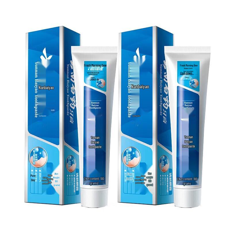 

Yunnan Baiyao Probiotic Toothpaste Fresh Morning Dew (2x100g)