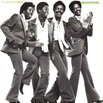 LP-Schallplatte MANHATTANS It Feels So Good PC34450 Columbia 1977 Kanada SoulFunk Gebraucht