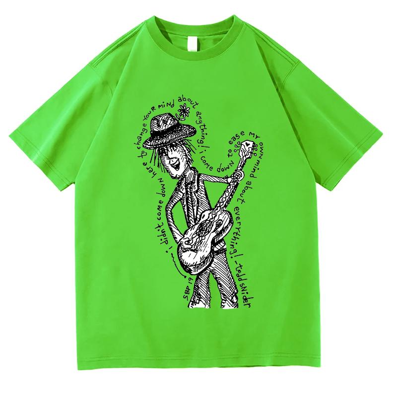 Todd Snider T-Shirts Casual Merch Cotton High Quality T Shirts Cartoon Print Funny Clothing Unisex Comfortable Tees Streetwear
