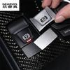 Dla BMW X1 F48 F49 X2 F39 1 2 serii F45 F46 samochodowy elektroniczny hamulec postojowy przełącznik przycisku wymiana naklejki wewnętrzne pokrywa