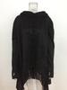 Women Plaid Hooded Sweatshirt Long Sleeve Plush Winter Top Warm Cozy