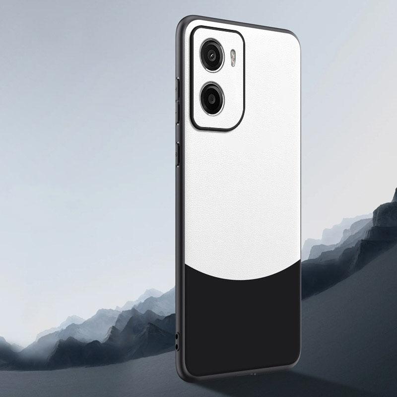 High Quality Luxury Leather Soft Leather Back Phone Case For Motorola Moto G05 Silicone Case For Motorola MotoG05 Back Cover