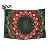 Retro Style Wall for Dorm Circular Pattern Tapestry Indian Hanging Bohemian Tapestry Rectangular Bedroom Living