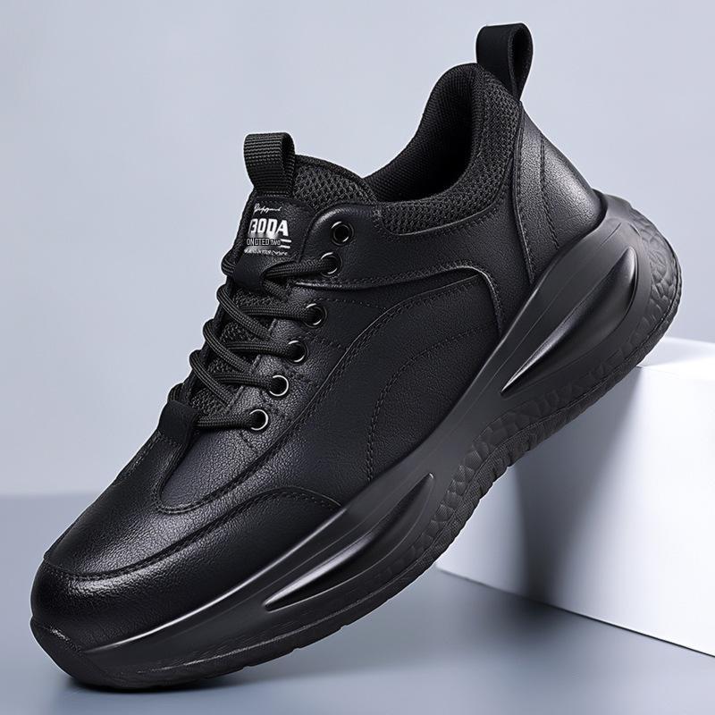 

2025 Autumn Men s Soft Sole Casual Genuine Leather Running Shoes Size 41