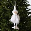 Angel Doll Ornaments Handmade Christmas Tree Ornaments Pendant Doll for Christmas Party New Year Wedding Decoration