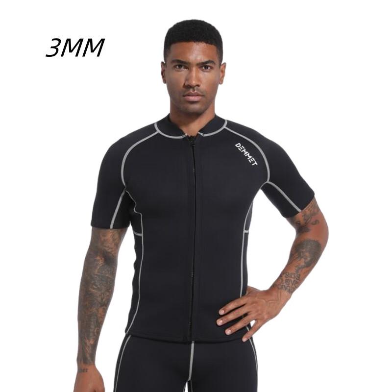 Men s 3MM Short Sleeve Diving Top