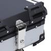 Motorcycle Luggage Box with Removable Base and Liner 28L Large Capacity Shockproof
