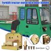 Loader Door Locks Forklift Locking Door Handle Set Door Handle Lock Metal Door Hardware Replacement Parts Safety Door Handles