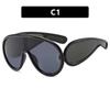 New Summer Women Vintage Sunglasses Y2K Fashion Oval Sun Glasses UV400 Protection Street Style Eyewear