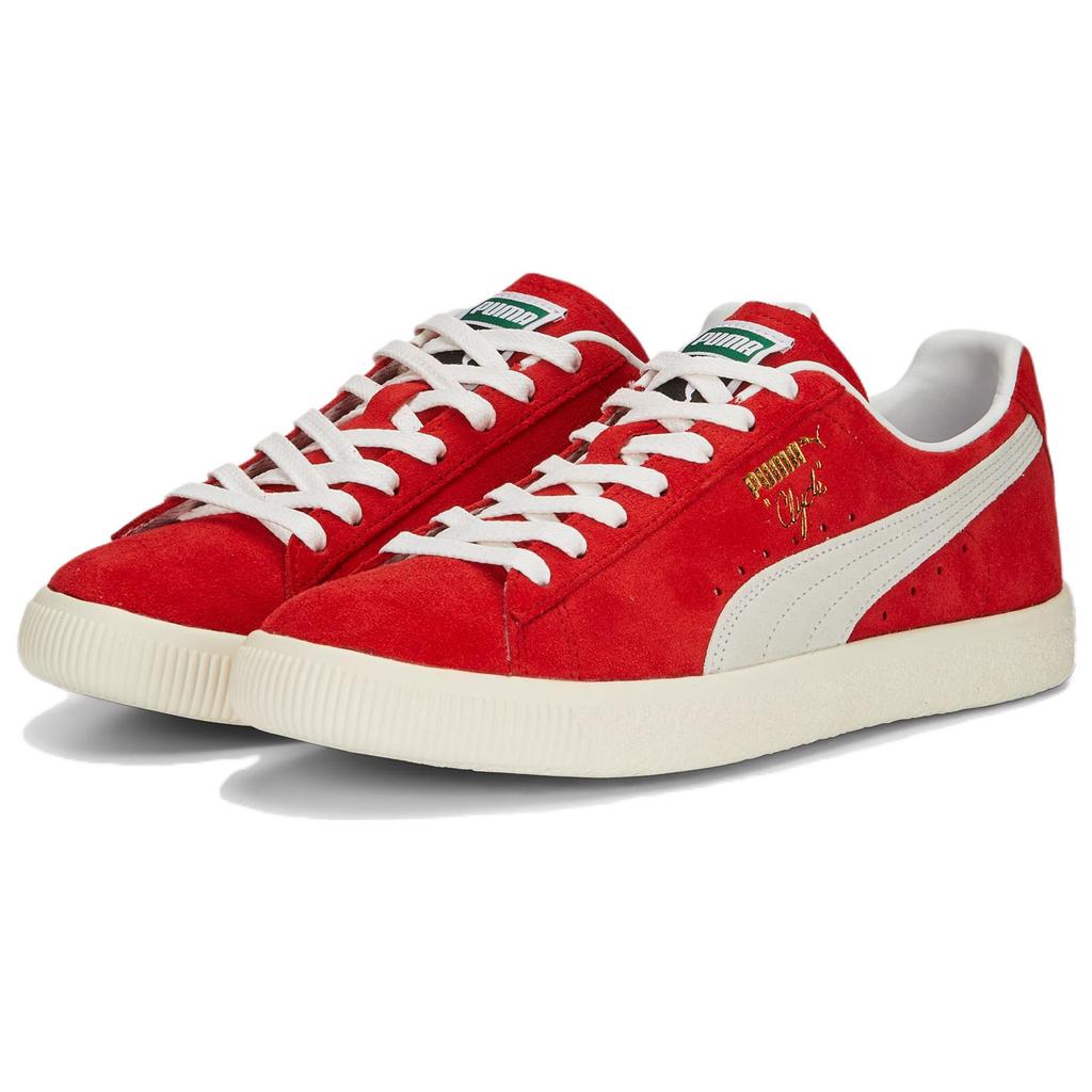 New PUMA Clyde Og Red PUMA White 391962-02