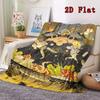 Delicious in Dungeon 2D Flat Pattern Flannel Blanket High quality All Seasons Warmth and Comfort Perfect for Christmas Gifts.PMT0914285