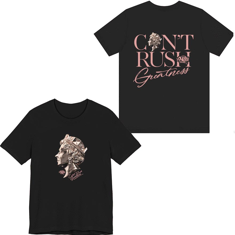 Central CEE Merch Can Not Rush Greatness Album Print Tshirts Fashion Unisex Women Summer Short Sleeve Tshirts Holiday Clothes