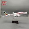 1/130 Scale 47cm Plane Model B787 Series Aircraft Replicates The Aircraft Resin Cast Aircraft With Stand For Aviation Enthusiast