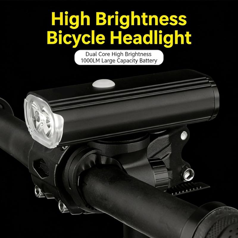 Bicycles Head Light Rechargeable Safety Night Ridings Waterproof LED Bicycles Front Lamp Easy Mounts Cycling Front Light