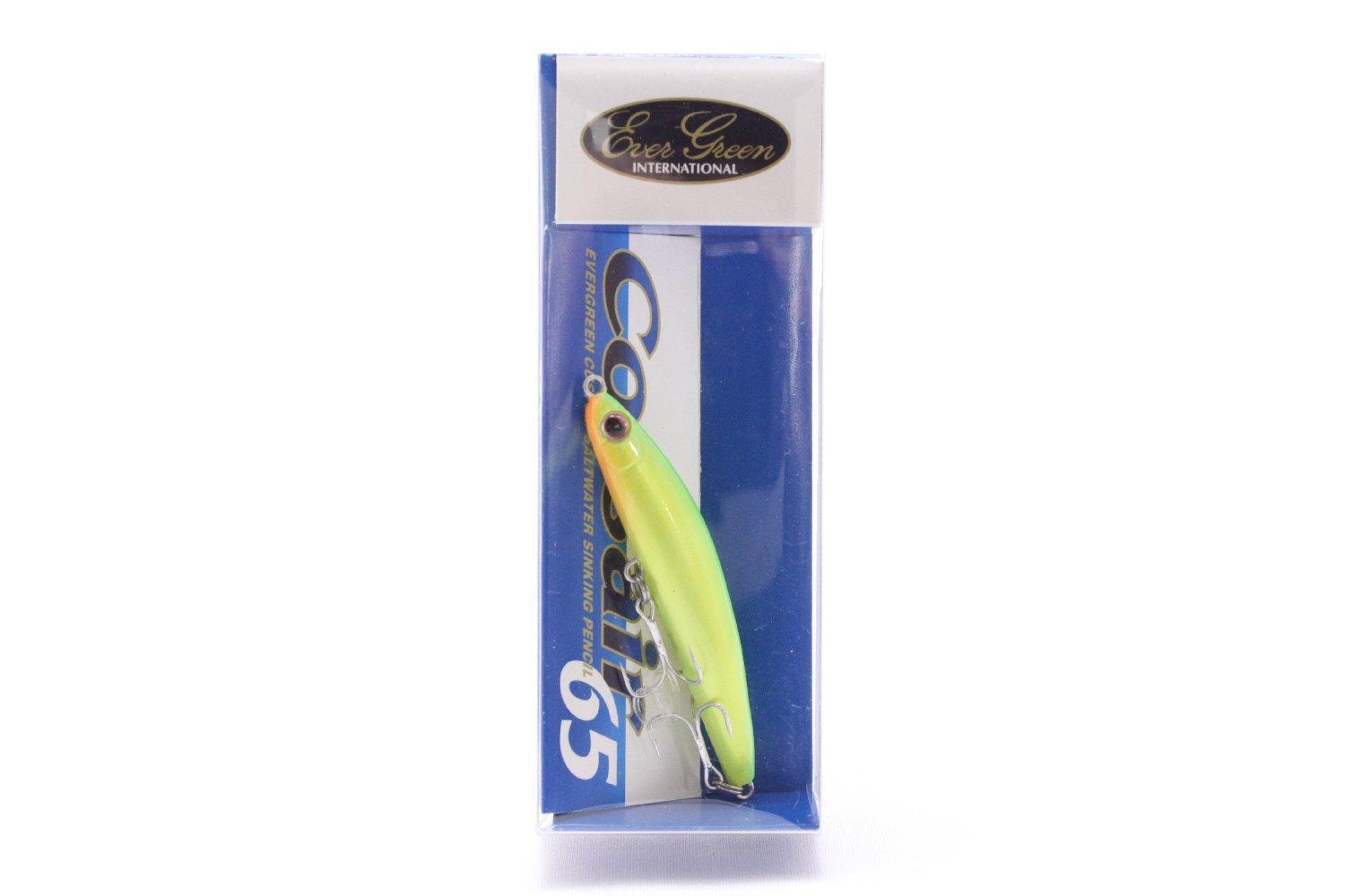 EVERGREEN Minnow Pencil Corsair 6.5см 7г Лайм Чарт #777 Воблер 65mm