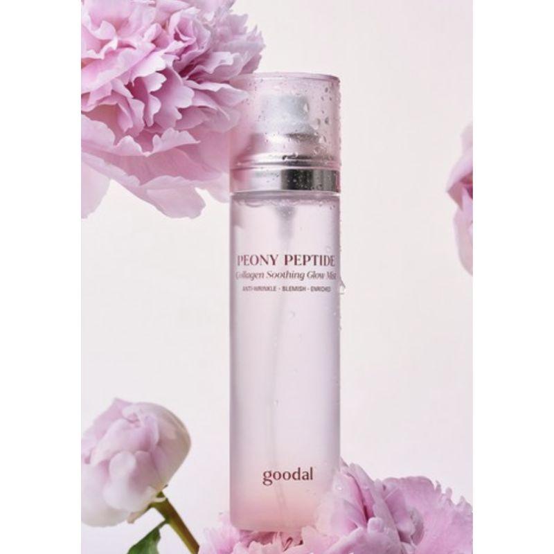 Goodal Peony Peptide Collagen Glow Mist 120ml | Hydrating Radiance Facial Mist | 1 Pc