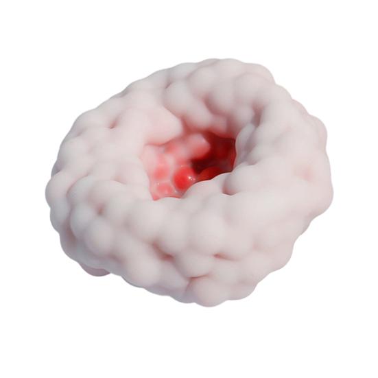 1/3Pcs Bead Filled Crunchy Stress Ball Anxiety Relief Shapeable Squeeze Ball Sensory Toy