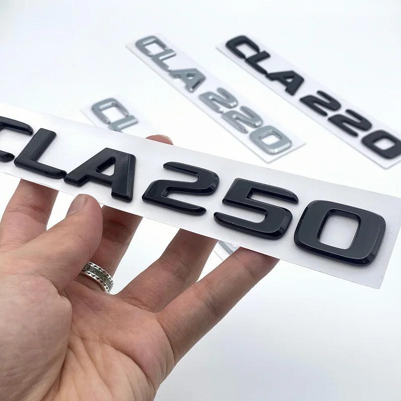 Litere 3D CLA180 CLA200 CLA220 CLA250 CLA260 4Matic Emblema ABS pentru Mercedes-Benz C118 W117 Aripă Mașină Portbagaj Logo Spate Autocolant