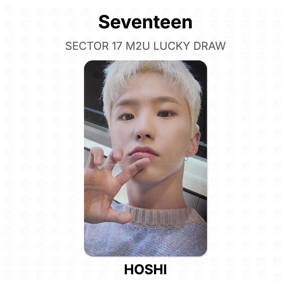 Seventeen SECTOR 17 M2U ESTRAZIONE FORTUNATA Fotocard Ufficiale