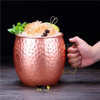 Giant 5L Hammered Moscow Mule Mug Mega Mug Moscow Mule Ice Bucket Mug Bar Tools Barware send as picture