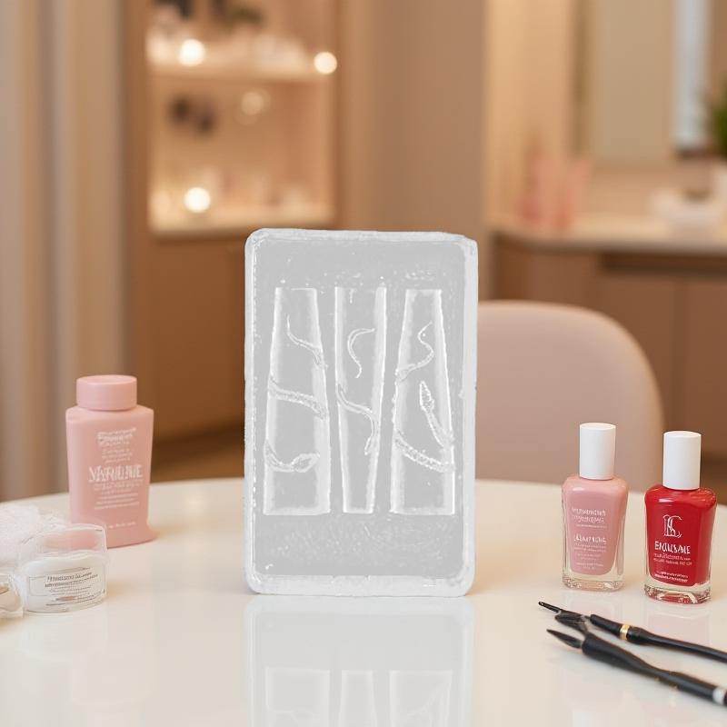 Silicone Mini Cartoon Snake Nail Mold Nail Stamping Stereoscopic Decorations Nails DIY Design Manicure Tools