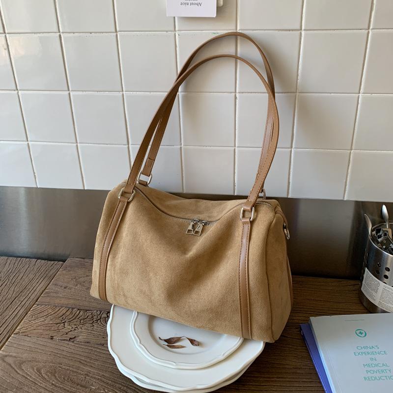 Vintage Pillow Shoulder Crossbody Bags High Capacity Matte Leather Female Tote Handbags Lady Purses Bolso Mujer Fashion Women