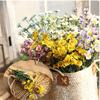 Bouquet Fake Silk 15 Heads Artificial Daisy Bedroom