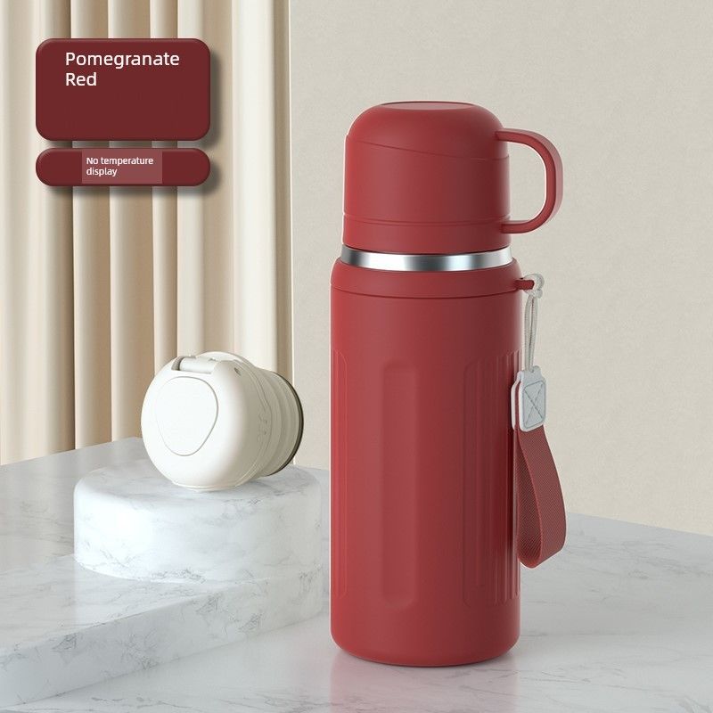 2025 New Model of High-Looking Water Cup for Women, Office Cup for Female Office Workers, Large-Capacity Thermos Cup for Women