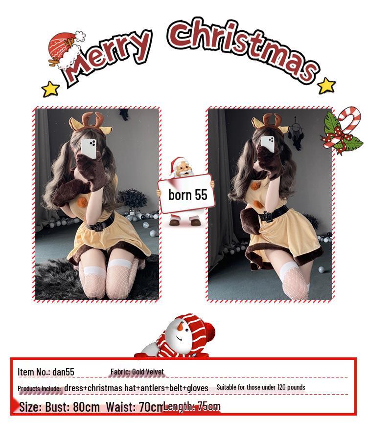 2023 Weihnachtsmann Weihnachtskostüm und Cosplay-Outfit-Set
