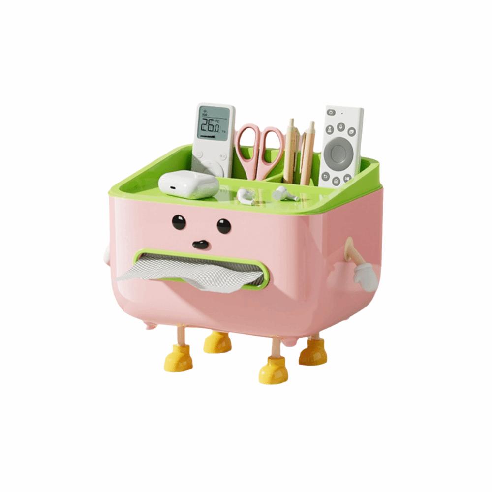 Dustproof Tissue Box with Lid Tissue Dispenser Storage Box Paper Towel Box Desktop