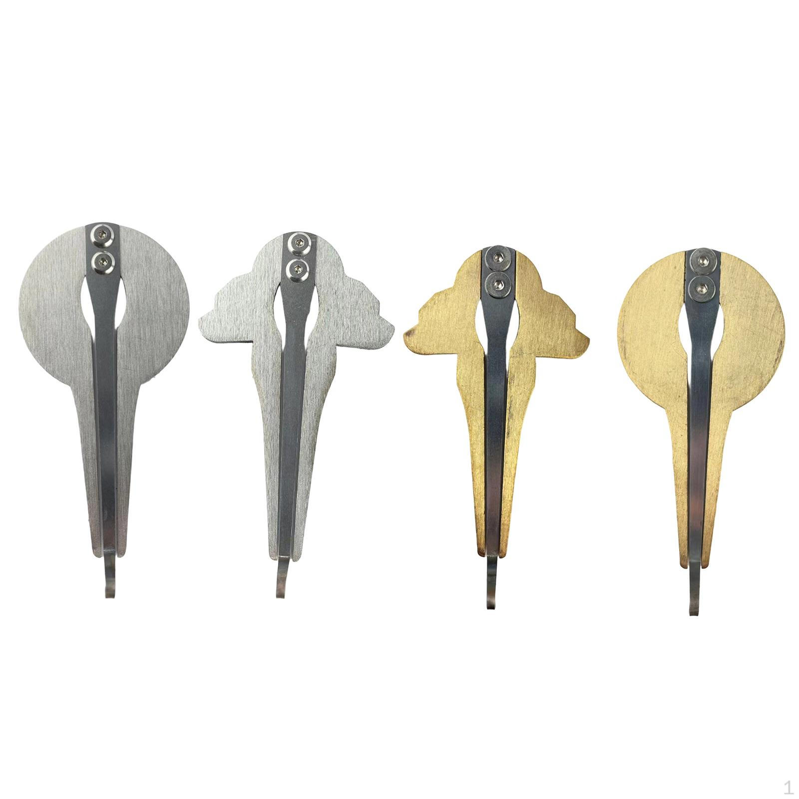 

4 Pieces Jaw Harp Musical Instrument for Kids Adults Unique Compact Easy to Carry Lightweight Ethnic