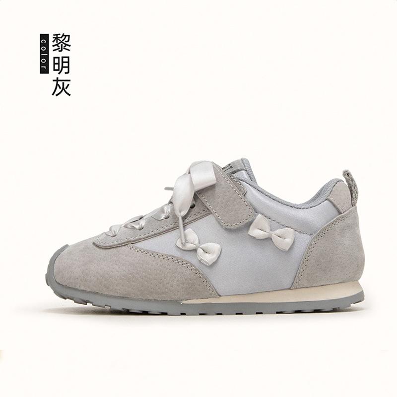 Girls Shoes 2025 Spring and Autumn New Children's Moral Training Shoes Little Girls Sports Shoes Light Board Shoes Casual Shoes Spring