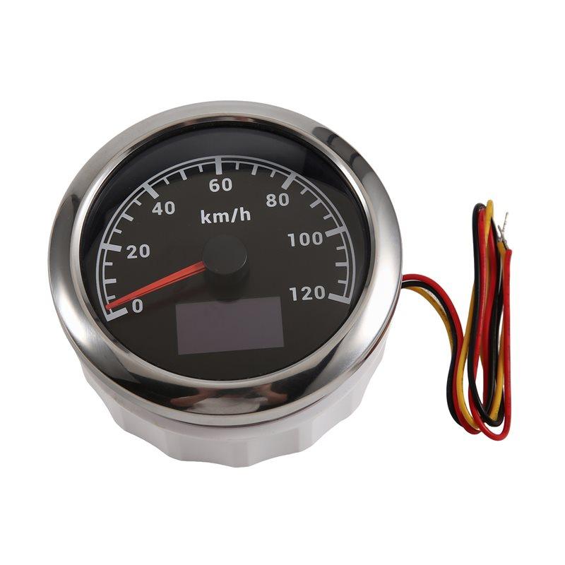 A02Q-120Km/H GPS Speedometer With Antenna Meter COG TRIP Odometer For Car Boat And Motorcycles как