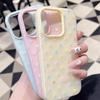 Cute Polka Dots Heart Bow Case For OPPO A6 A5 Pro Reno 14 13 12 11 Pro Plus 14F 13F 12F 11F A5 5G A3PRO Matte 2 In 1 Jelly Cover