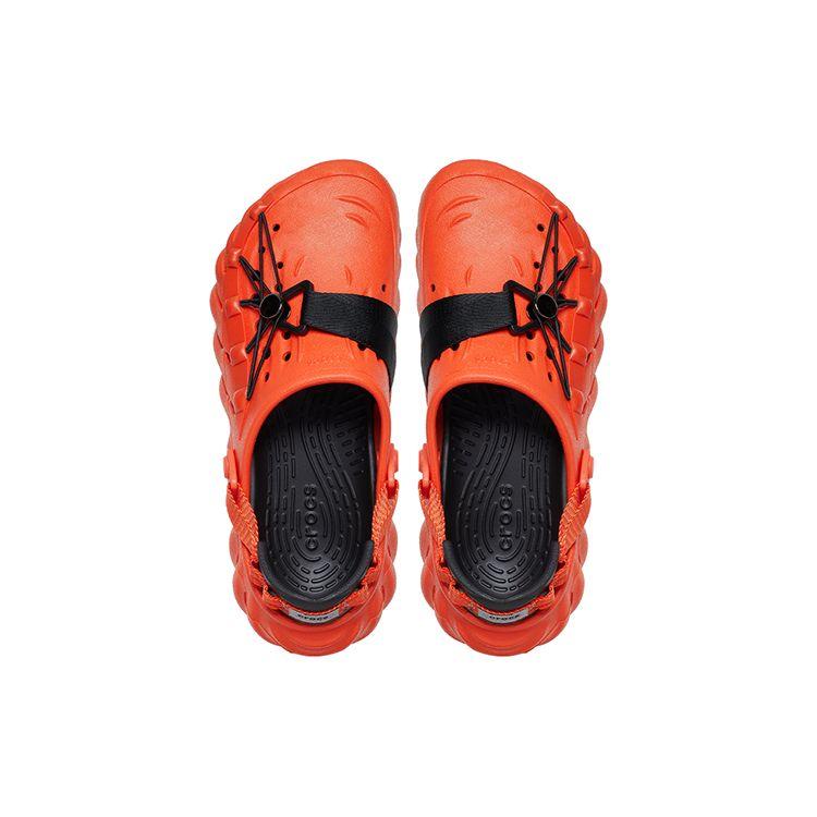 Crocs Klassischer Overpuff Clog Lava Unisex 210004-84J