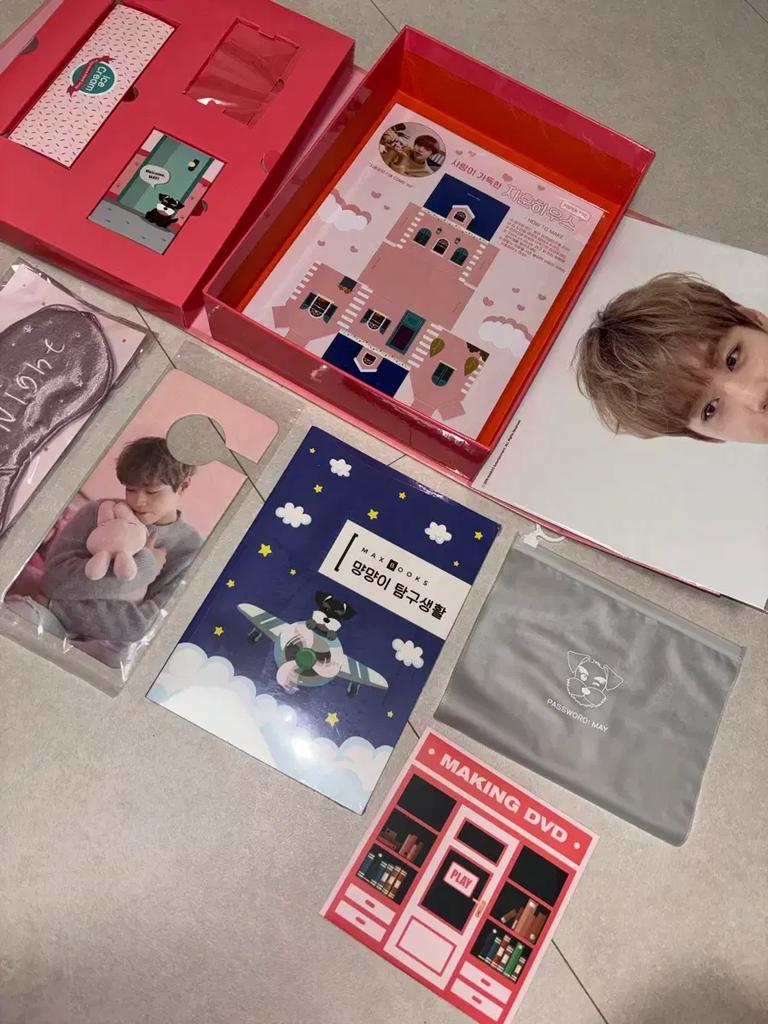 Park Ji-hoon Fanclub 1. Generation Mai Offizielles Set
