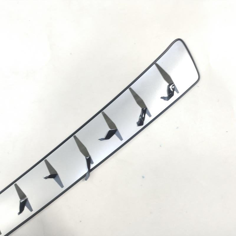 For ~ Toyota Rav4 Xa50 Stainless Steel Car Door Rear Bumper Protector Sill Trunk Tread Plate Trim Car Styling