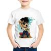 Hot Sales Children Cartoon Michael Jackson Funny T Shirt Kids Rock N Roll Summer Cotton Tops Baby BoysGirls Casual Clothes