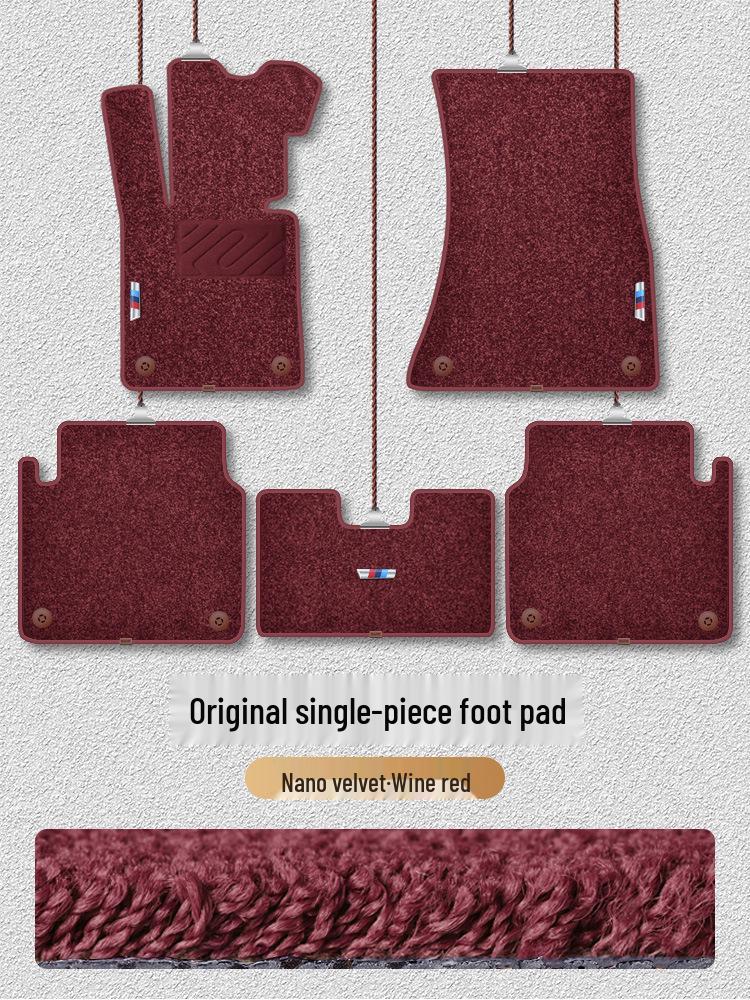 Silk Coil Floor Mats for BMW: 5, 3, 7 Series, 525Li, 530Li, 320li, X1, X3, X5, X6