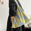 Lazy Casual Orchid Bag Large-capacity Tote Niche Korean Vest Canvas Shoulder Female