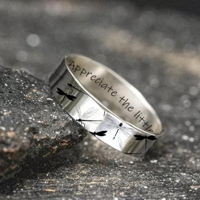 Knuckle Ring Lichtgewicht Gegraveerd Creatief