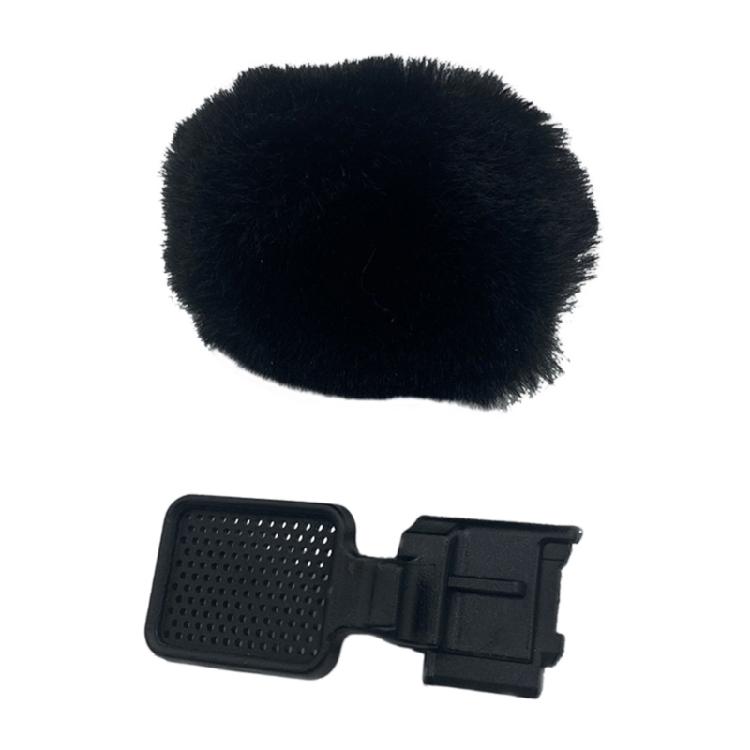 Small Reusable Plush Cover Camera Accessory for Camera Builts In Microphones Mounted On Hot Shoe Blocking Wind Noise